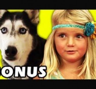 BONUS – Kids React to Husky Dog Talking