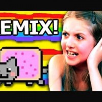 REACT REMIX – Kids React to Nyan Cat