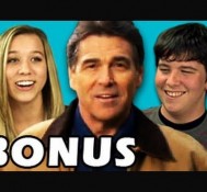 BONUS – Teens React to Rick Perry’s Strong