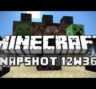 Minecraft: Mob Skulls, Wither Skeletons and More! (Snapshot 12w36a Overview)