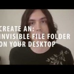 How to hide desktop icons