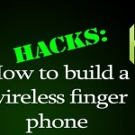 Build a wireless Finger Phone