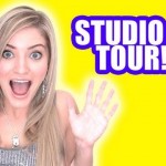 CUTE KITTY AND STUDIO TOUR! Vlog University #13