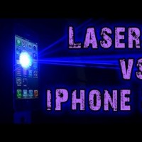 Lasers vs. iPhone 5!