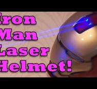 Iron Man Laser Helmet!