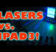 Lasers vs. iPad 3!