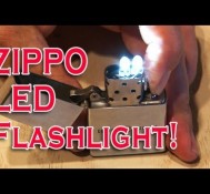 Zippo LED Flashlight!
