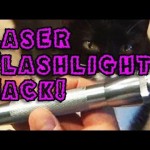 Amazing Lasers! – Laser Flashlight Hack!