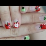 Cute Apple Nails