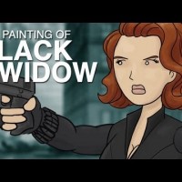 Painting Black Widow – Avengers HISHE