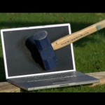 Sledgehammer vs Mac in Slow Motion – The Slow Mo Guys
