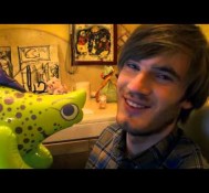 INFLATABLE DINOSAUR! – (Mail-time, Fridays With PewDiePie)