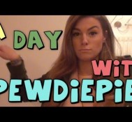 A DAY WITH PEWDIEPIE! (Vlog)