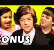 BONUS – KIDS REACT TO ONE DIRECTION (LIVE WHILE WE’RE YOUNG)