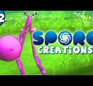 EPIC SPORE CREATURE! – Spore: Creature Mode – Part 2 (Prof Dickinssons son returns!)