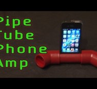 Pipe Tube Phone Amp!