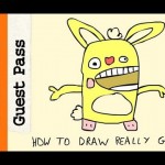 Mondo Guest Pass: How To Draw Really Good – Cuddles from Happy Tree Friends