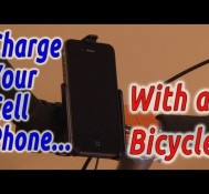 Charge Your Cell Phone with a BICYCLE!