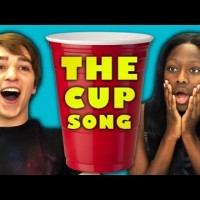 TEENS REACT TO THE CUP SONG