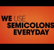 The Lonely Island – SEMICOLON (feat. Solange) LYRICS VIDEO #WACKWEDNESDAYS