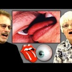 Elders React to Eyeball Licking