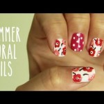 Arty Floral Nails
