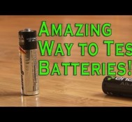 Amazing Way to Test Batteries!