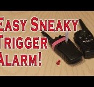 Easy Sneaky Trigger Alarm!