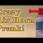 Crazy Air Horn Prank!