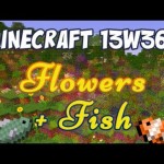 Minecraft Snapshot 13w36a – New Flowers, Fish and Junk!