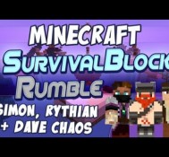 Minecraft – SkyBlock Rumble – Simon, Rythian and Dave