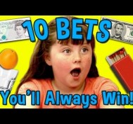 Kids React to 10 Bets You Will Always Win