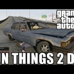 Fun Things to do in GTA 5 “Playing in Traffic” (Grand Theft Auto 5)