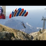 Fun Things to do in GTA 5 – MotorCycle Sky Dive – (Grand Theft Auto 5)