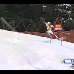Slalom Skiing Fail