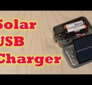 Build a Solar USB Charger!