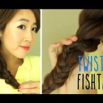 Hairstyle for School: Twisted Fishtail Braid