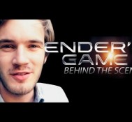I’m in Ender’s Game behind the scenes!