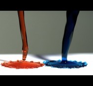Super Hydrophobic Surface and Magnetic Liquid – The Slow Mo Guys