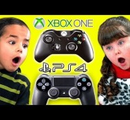Kids React To XBOX ONE vs. PlayStation 4!