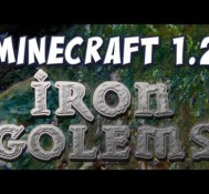 Minecraft – Iron Golems! (Patch 1.2 pre-release 08a)