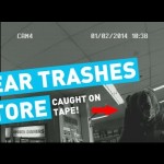 Grizzly Bear Trashes Convenience Store, Photobombs Camera