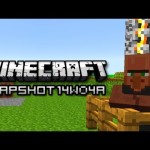 Minecraft: Angriest Villager in the World (Snapshot 14w04a)