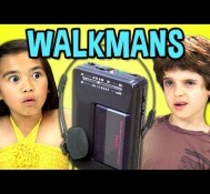KIDS REACT TO WALKMANS (Portable Cassette Players)