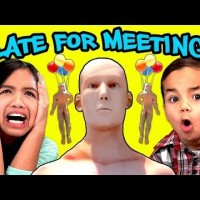 Kids React to late for meeting
