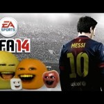 Annoying Orange Let’s Play – FIFA 14 (Orange & Midget Apple VS. Marshamallow & Grapefruit)