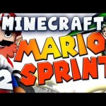 Minecraft Mario Sprint Part 2 – Rainbow Road