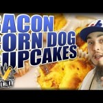 Bacon Corn Dog Cupcakes – Handle It