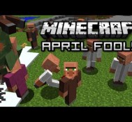 Minecraft: APRIL FOOLS VILLAGER INVASION SNAPSHOT