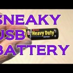 Super Sneaky USB Battery!
